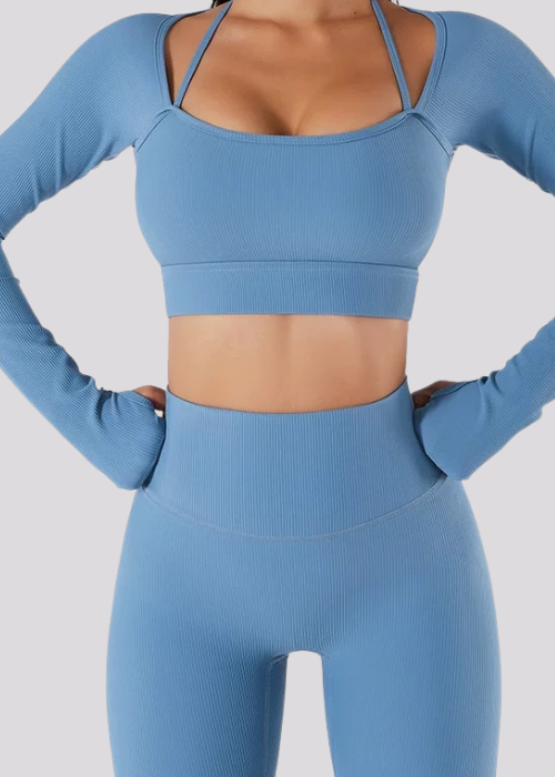 Tee-shirt Manche Longue Sunrise - Coques intégrées - Super Active™