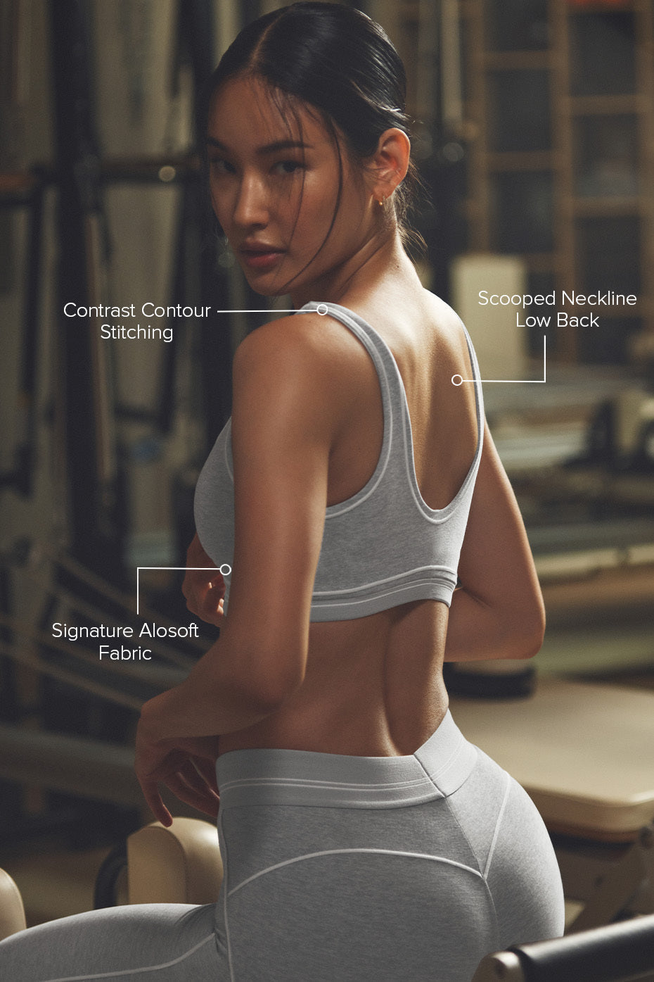 BRA + LEGGINGS - HEART THROB AIRBRUSH