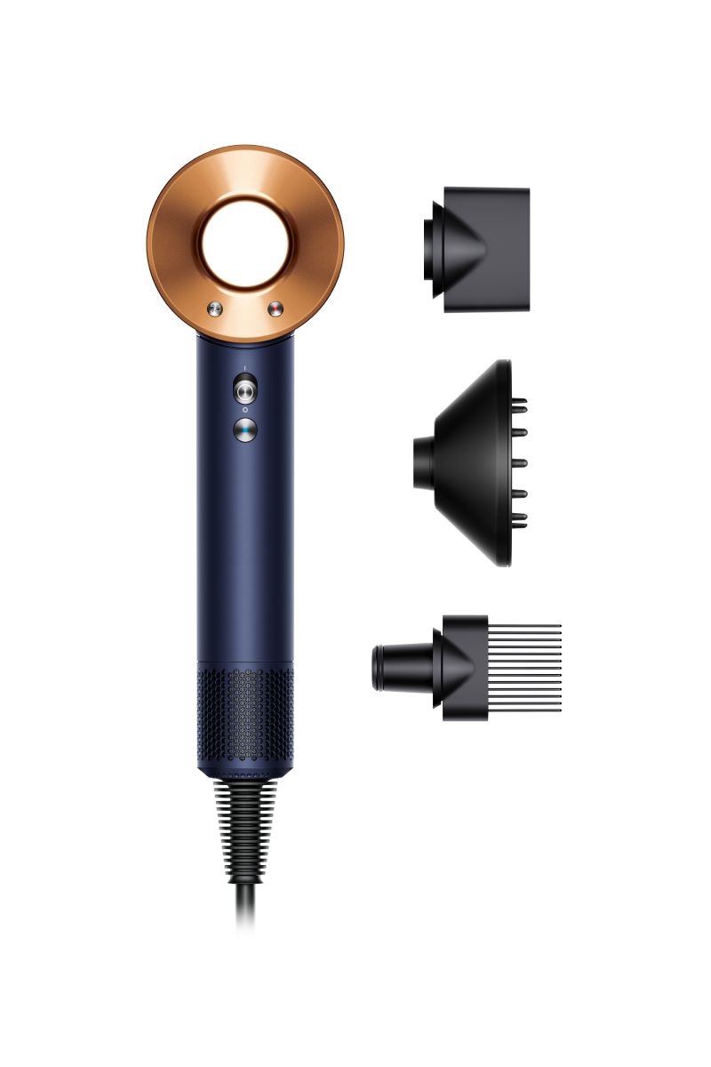 Dyson Supersonic™ hair dryer - 3 attachments (Prussian Blue/Rich Copper)