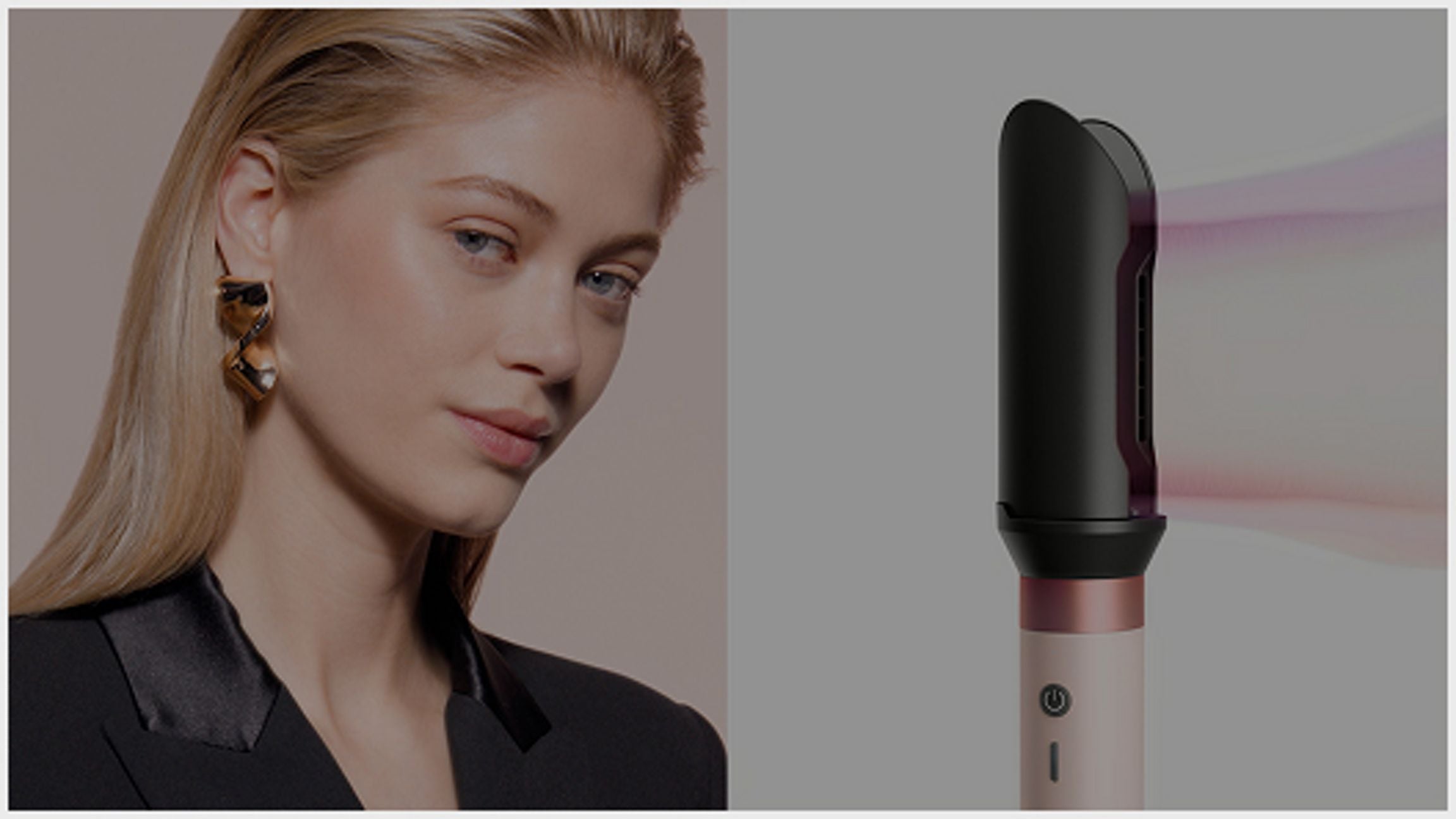 New Dyson Airwrap Co-anda2x™ multi-styler and dryer - Straight+Wavy (Ceramic Pink/Rose Gold)