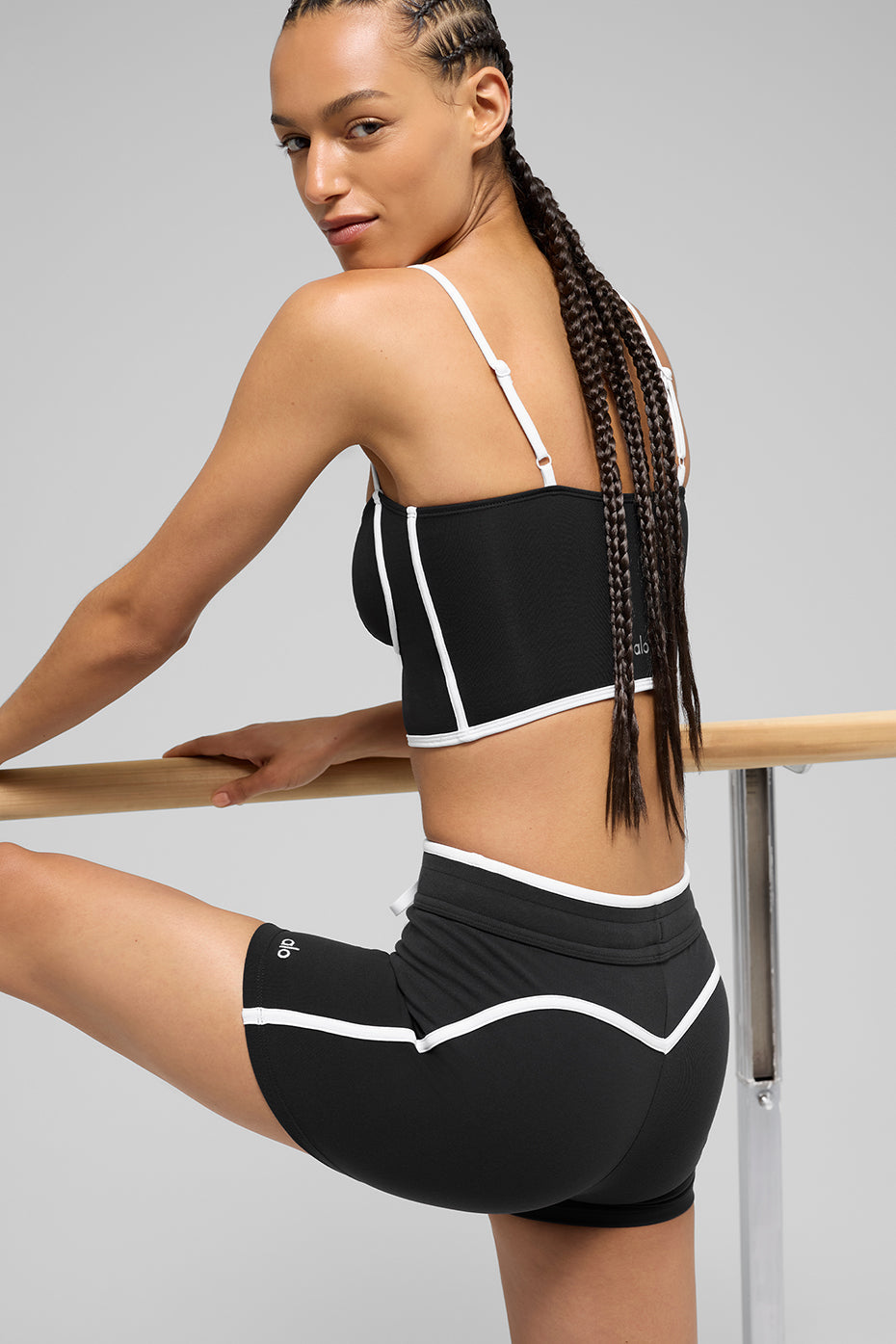 Short - Airbrush Race Pace HIGH WAIST 4"