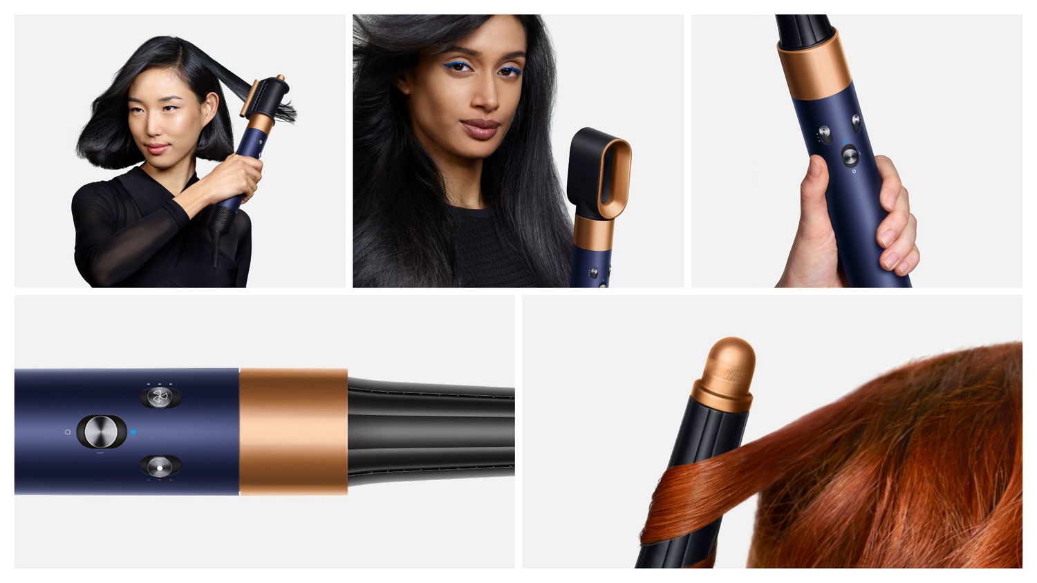 Dyson Airwrap i.d.™ multi-styler and dryer - Straight+Wavy (Prussian Blue/Rich Copper)