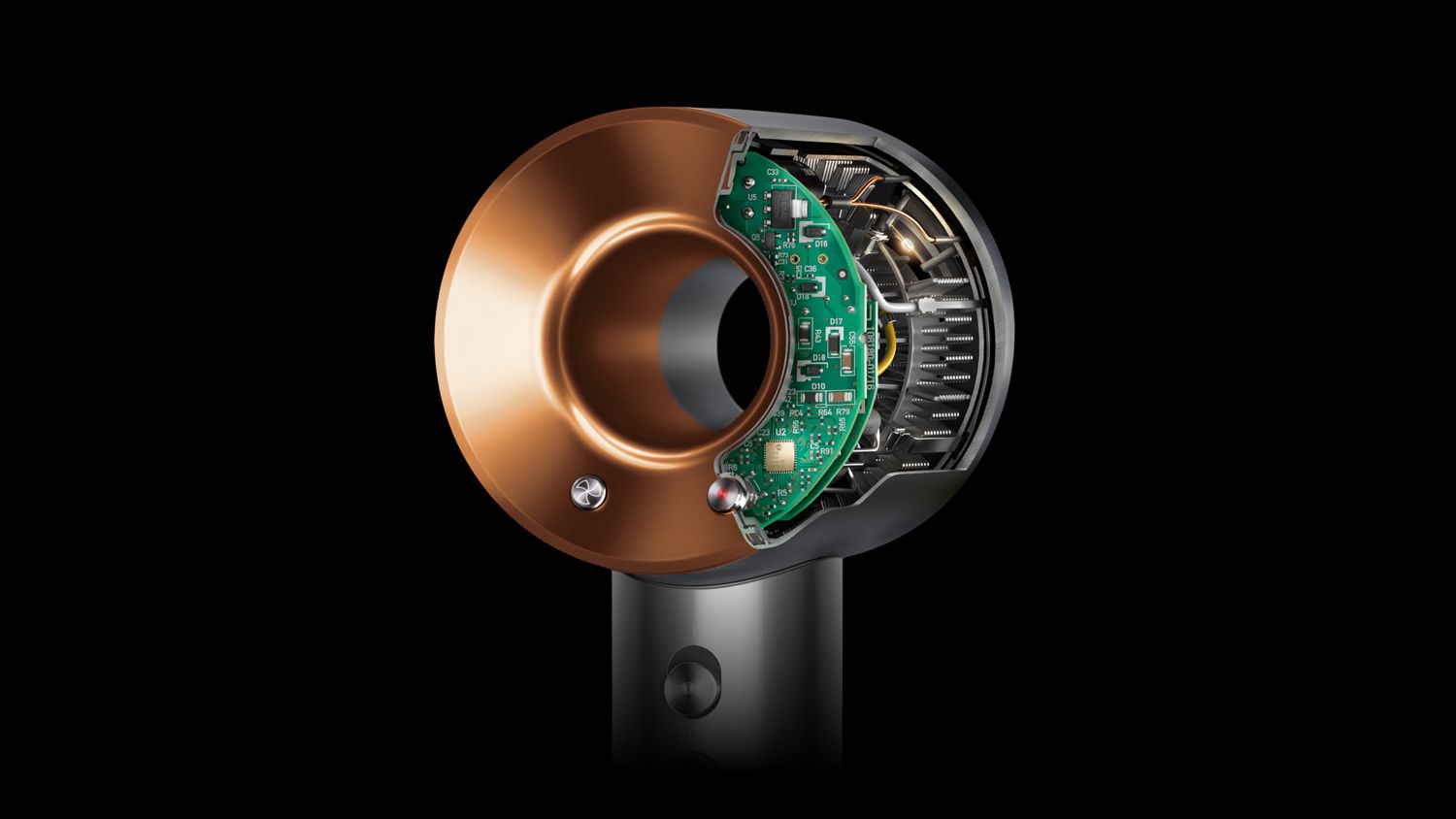 Dyson Supersonic™ hair dryer - 3 attachments (Prussian Blue/Rich Copper)